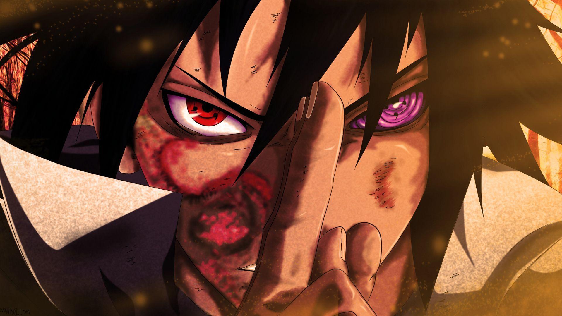 Sasuke Uchiha — Sharingan